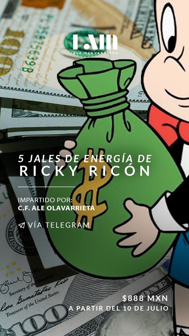 5 Jales de Energía de Ricky Ricón