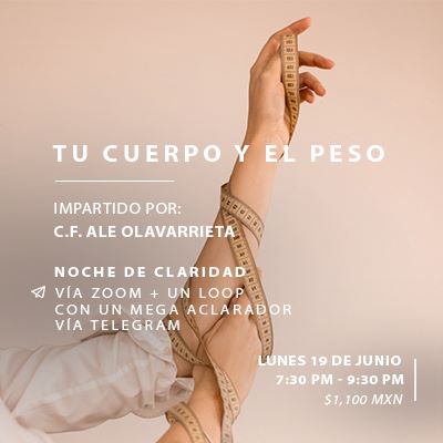 TU CUERPO Y EL PESO