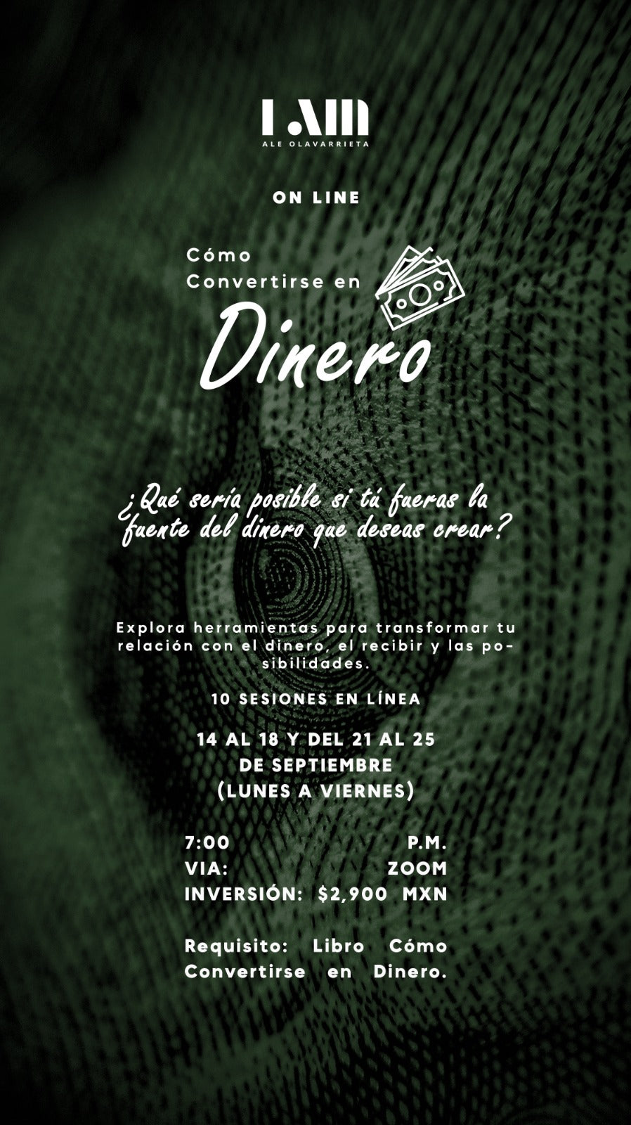 Como convertirse en Dinero (Sept 2026)